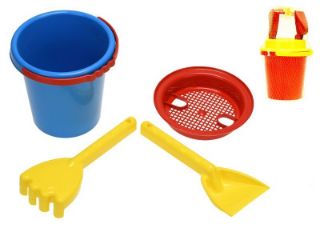 Obrázek z Sada na písek 14cm 4ks 2dr 10m+  